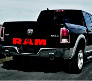 

1Pc For Dodge RAM Head 1500 2500 3500 Truck Trunk Vinyl Decal Sticker