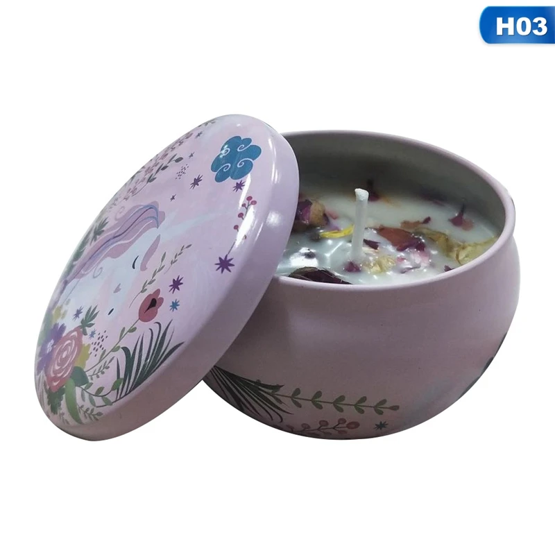 

Retro Flower Scented Candles Gift Set Natural Soy Wax Aromatherapy Candles Fragrance Kitchen And Home Decoration