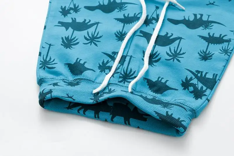 SAILEROAD Осень Детские Брюки Мальчики Повседневная Мультфильм Шаблон Динозавров