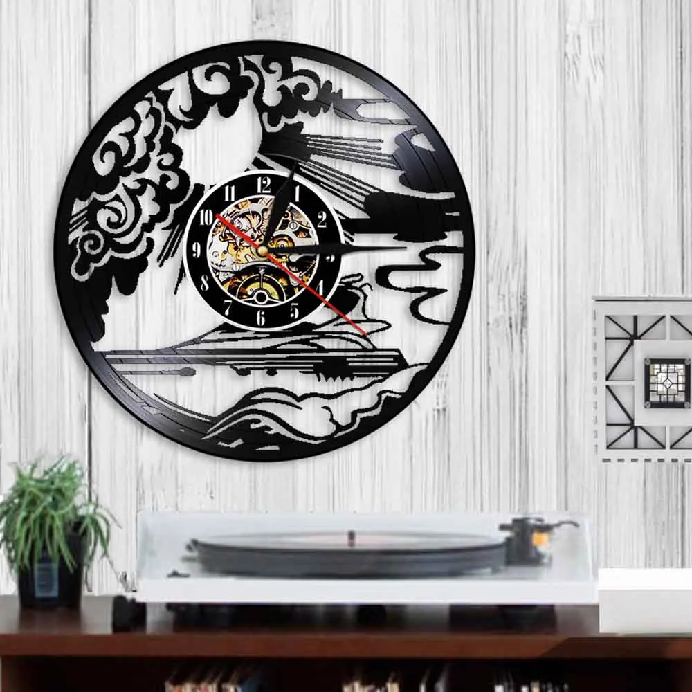 Спортивные часы для парусного спорта яхтсмана настенные современный дизайн