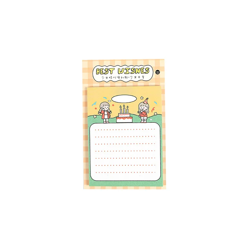 

20set/lot Memo Pads Sticky Notes Salt girl Paper diary Scrapbooking Stickers Office School stationery Notepad