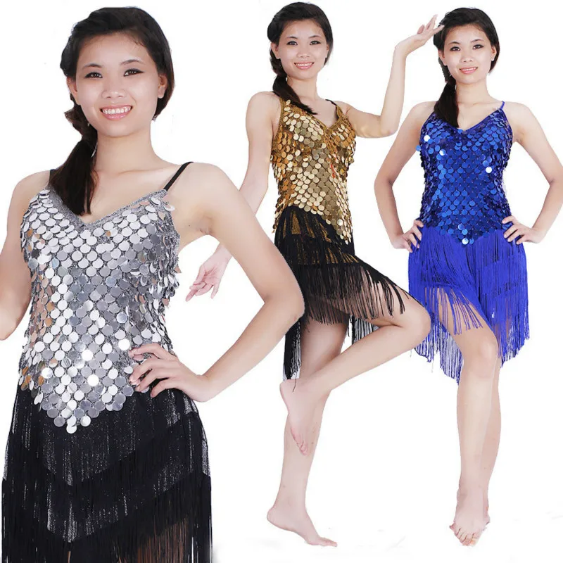 Красные костюмы для латинских танцев взрослых женские платья Бальных