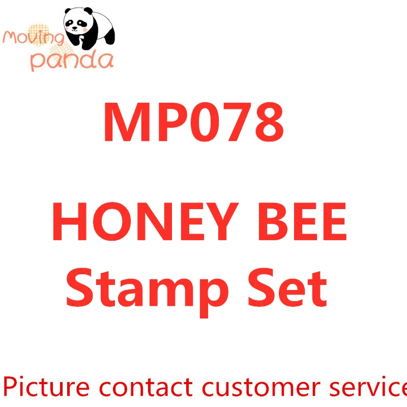 Металлические штампы и MP078 HONEY BEE для тиснения бумаги|Вырубные штампы| |