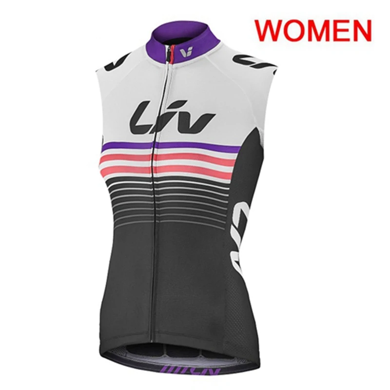 

Womens 2021 Summer cycling Sleeveless jersey Vest Road Bike Shirts Racing bicycle uniform Sport Tops S21040619