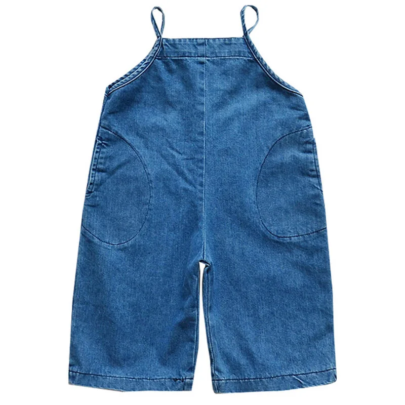 

Spring Baby Denim Overalls Loose Cute Kids Casual All-Match Bibs Pants For Boy Girl Trousers Toddler Longs Jeans LZ731