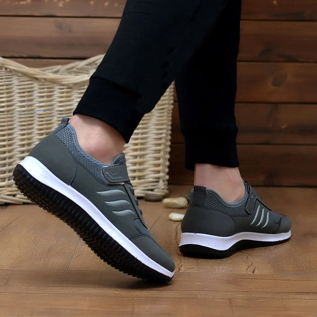 

Men Shoes 2021 Fashion Couple Male Outdoor Lace-up Soft Bottom Comfortable And Breathable Sports Shoes Lazy Casual Sneakers