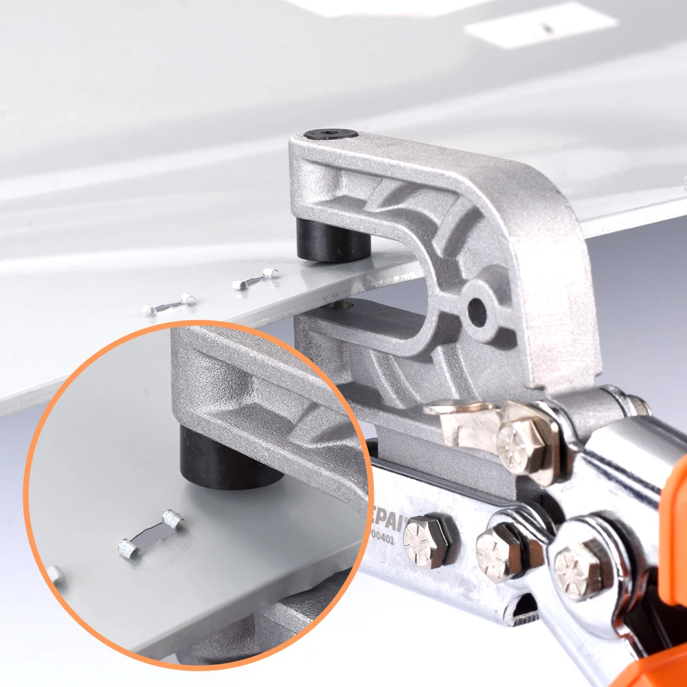 

QHTITEC Keel Crimping Pliers high quality Riveting Stud Crimper Punch Pliers carbon Steel Stud Joiner Partition Fasten Hand Tool