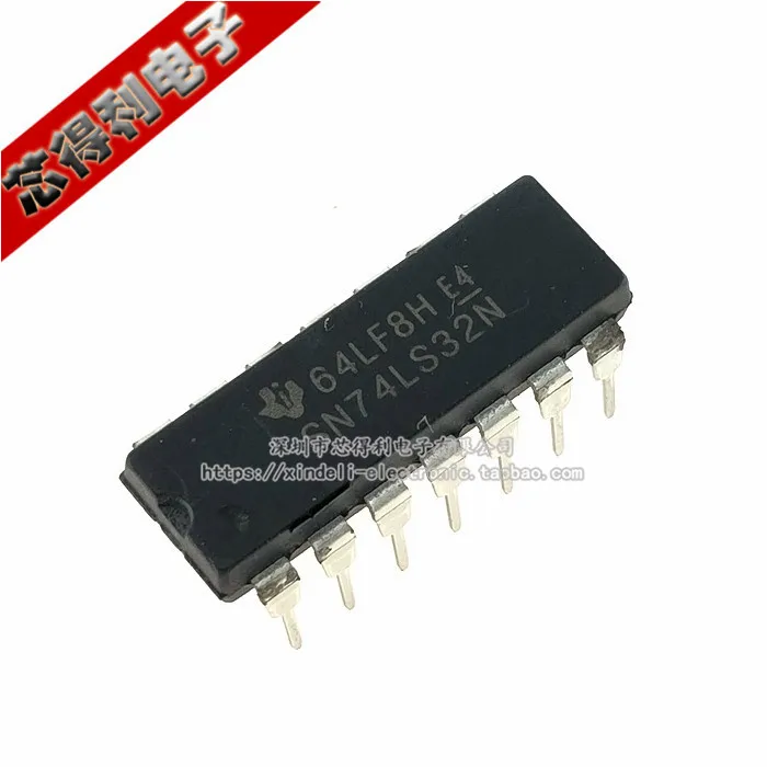 10 шт./лот HD74LS32P Dip-14 оригинальный Quad с 2 входами включительно ИЛИ затвором SN74LS32N