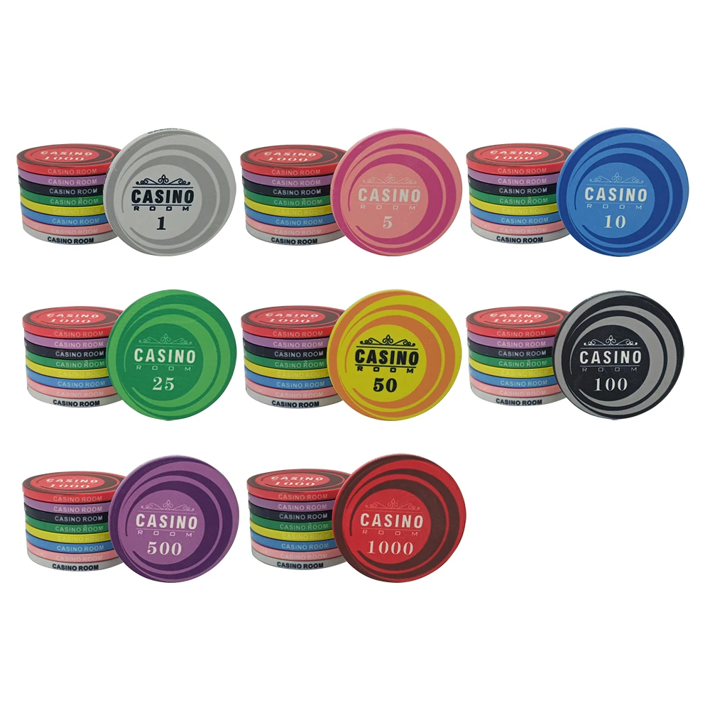 39 мм Профессиональный дешевый керамический покерный чип для казино на заказ |