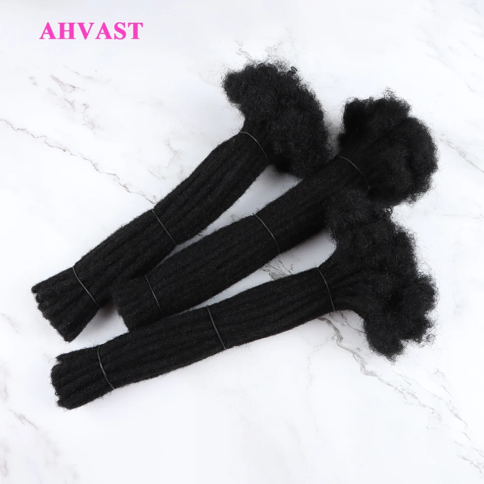 

VAST Dreadlocks Extensions Remy Human Hair Locs Extensions Permanent Locs 100% Unprocessed Hair Can be Dyed