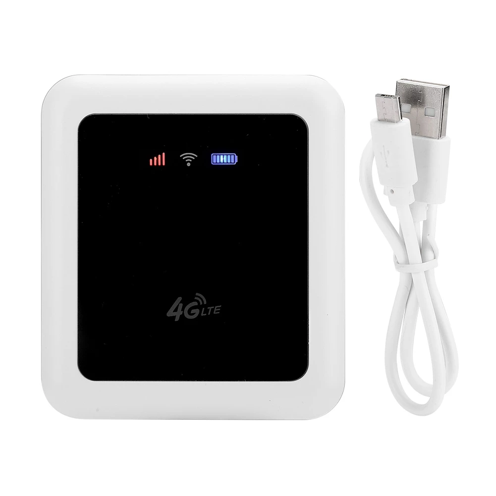 

Беспроводной Wi-Fi-роутер, мини-портативный роутер, универсальный, без SIM-карты, белый, Международный 4G/3G