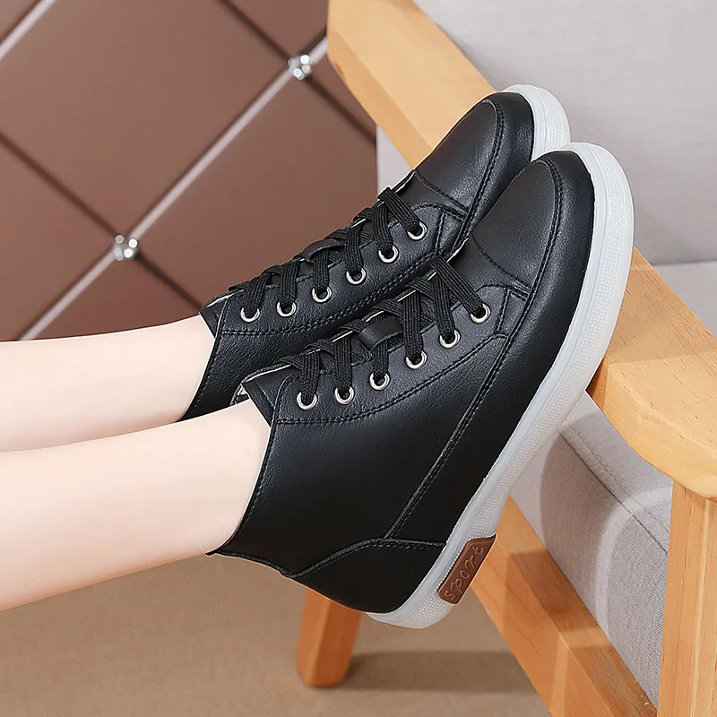 

Женские кроссовки для бега, зимние кроссовки для женщин 2021, оксфорды, женские демисезонные Ботинки на каблуке, Мокасины, женские зимние тепл...