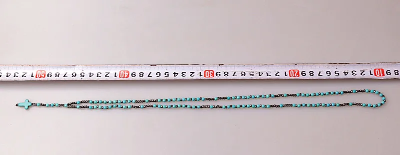 Каменная бусина 4 мм с гематитовыми бусинами подвеска-крест для мужчин и женщин