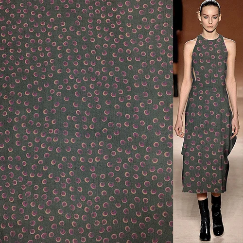 Модный дизайн в виде пятен ткань из тонкого шелка очень мягкая SCG539|Ткань| |