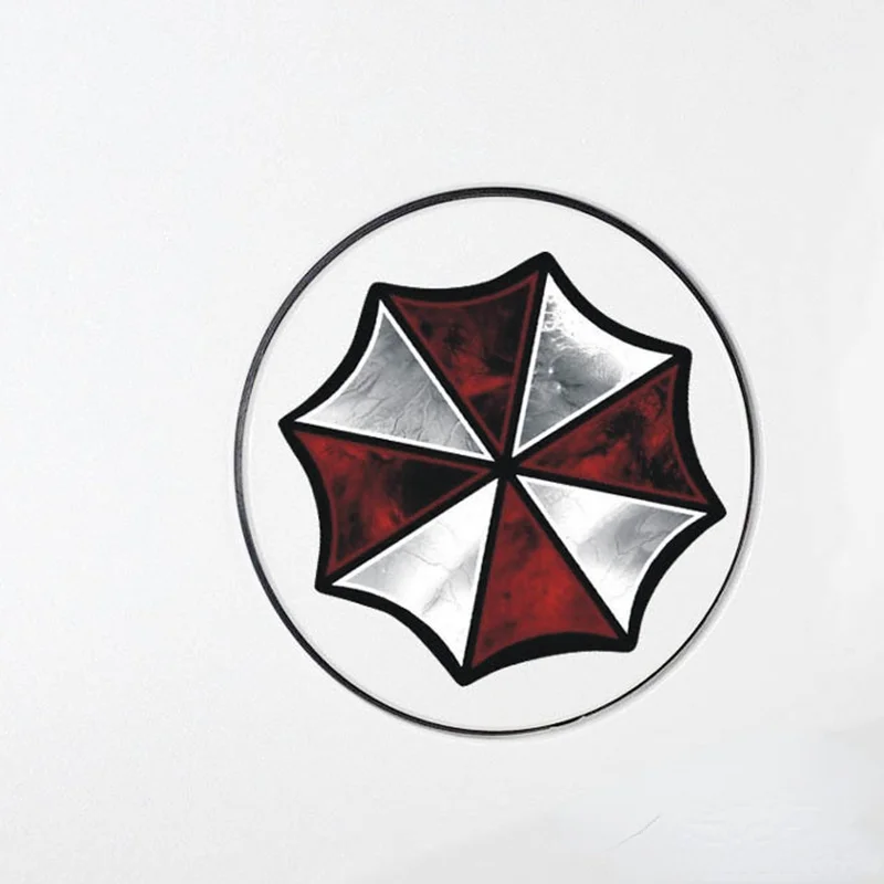 Креативные автомобильные наклейки Umbrella Corporation креативные наклейки светоотражающие для крышки топливного бака Задние Зеркала автонастройка Стайлинг