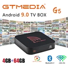 ТВ-приставка GTmedia G5 Amlogic S905X2, Android 9,0, 4 + 64 ГБ, 2,4 ГГц, Wi-Fi