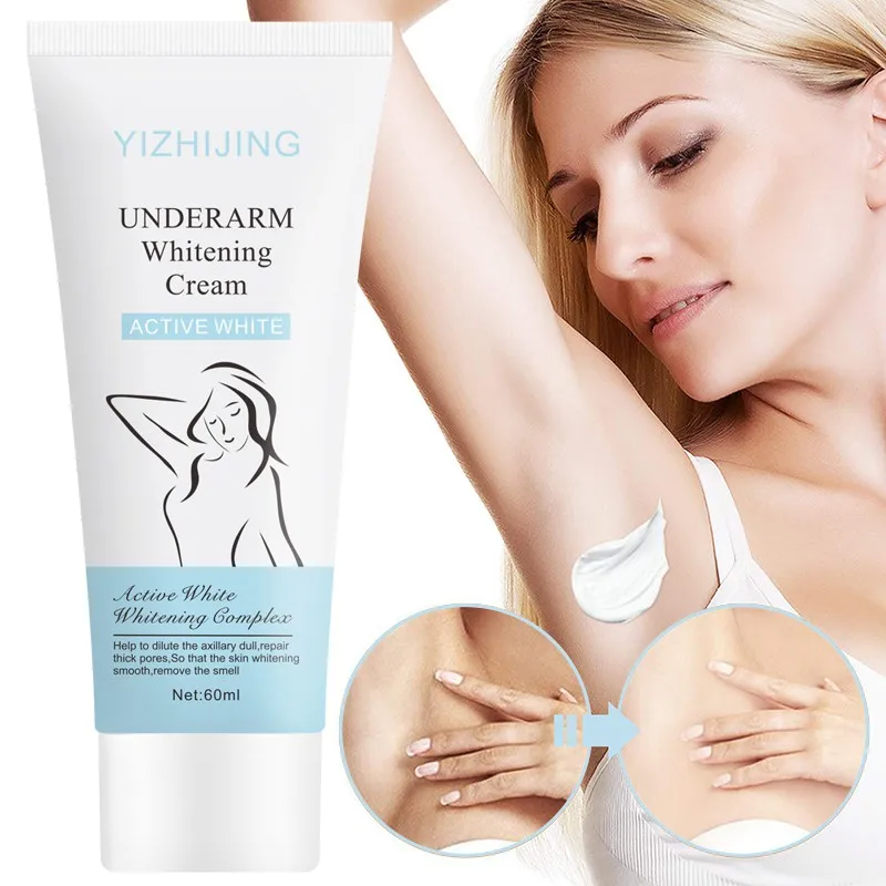 

60g Women Private Parts Underarm Armpit Whitening Cream Lips Whitening Body Tender Pink Skin Care Cream