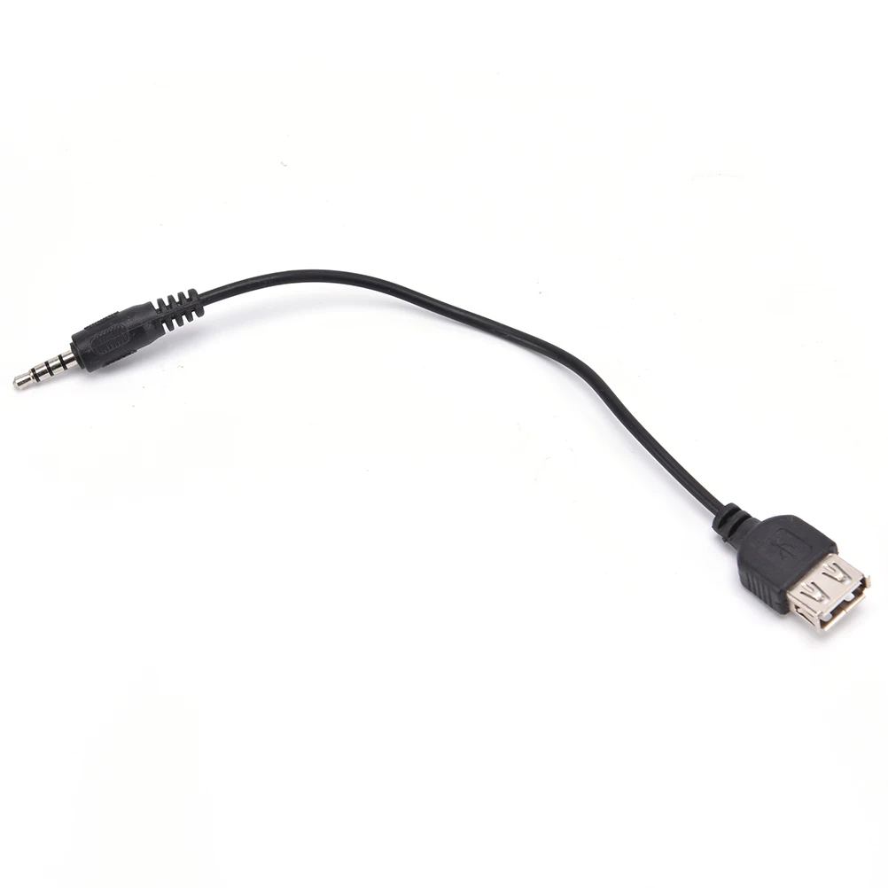 

Male AUX Audio Plug Jack of 3.5mm to USB 2.0 Female Converter Cable Cord Car MP3 Audio Conversion Cable