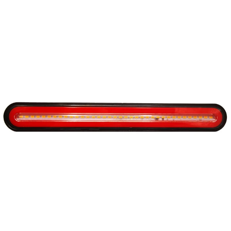 1Pcs Super bright 24V Trailer LED Taillight Neon Lamp RV Stop Flowing Turn Signal Brake Rear Tail Li A70F | Автомобили и
