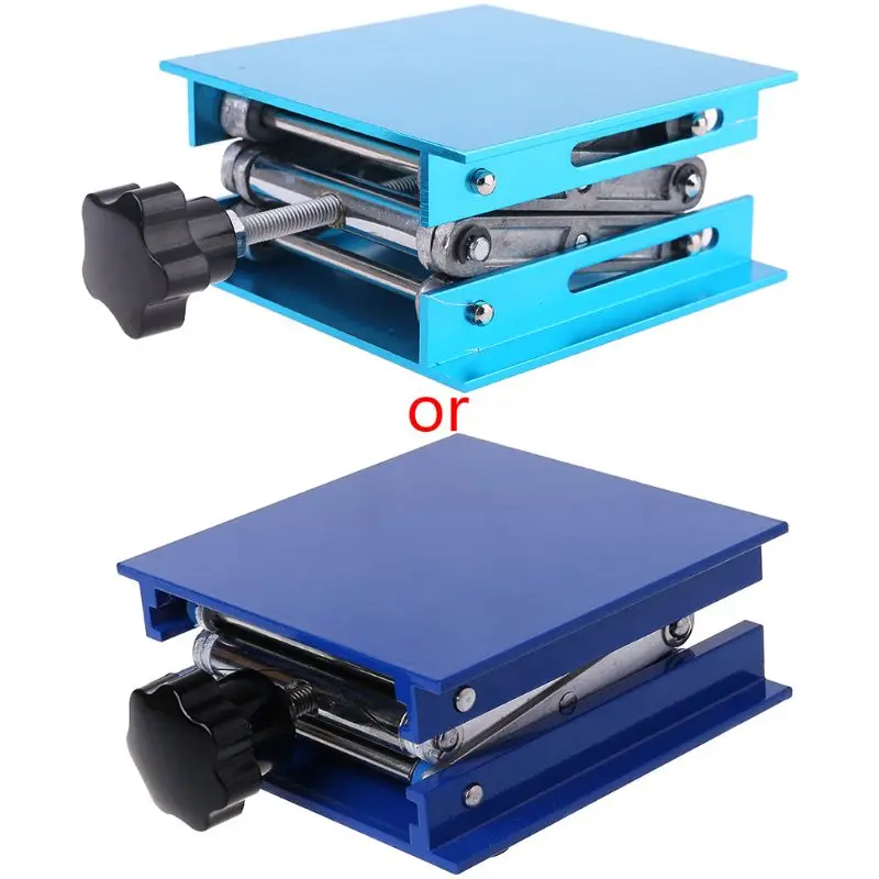 

4"x4" Aluminum Router Lift Table Woodworking Engraving Lab Lifting Stand Rack 35ED