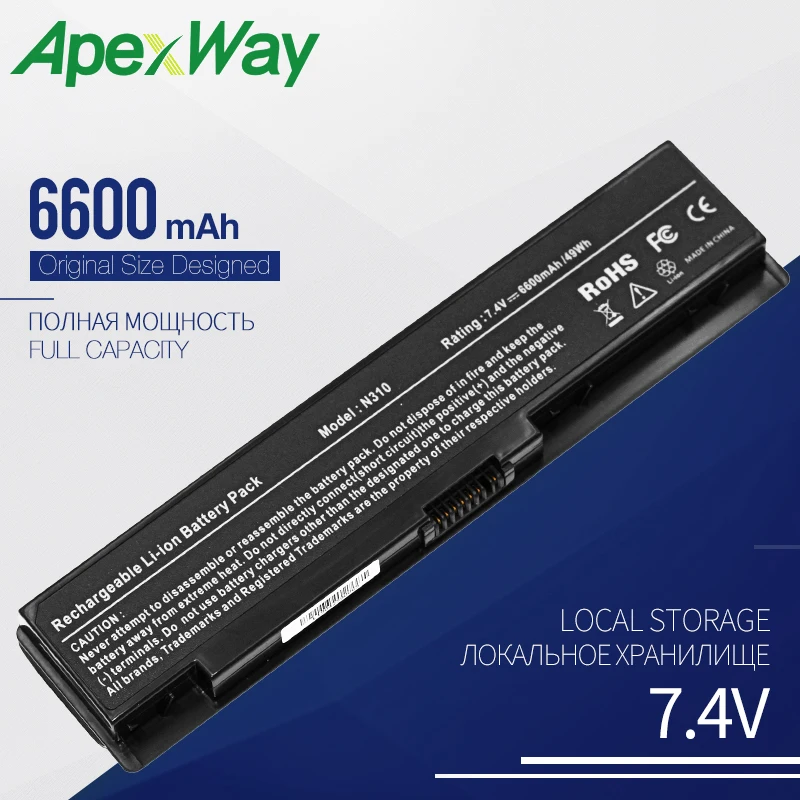 Apexway ноутбук Батарея для SAMSUNG X171 X120 AA-PL0TC6Y AA-PL0TC6Y/E AA-PB0VC6W AA-PB0VC6B AA-PB0VC6V N310 N310 NC310 X118 N308