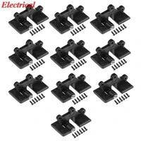 rc hinges hatch hinge l30 x w16 mm for rc model airplane parts black