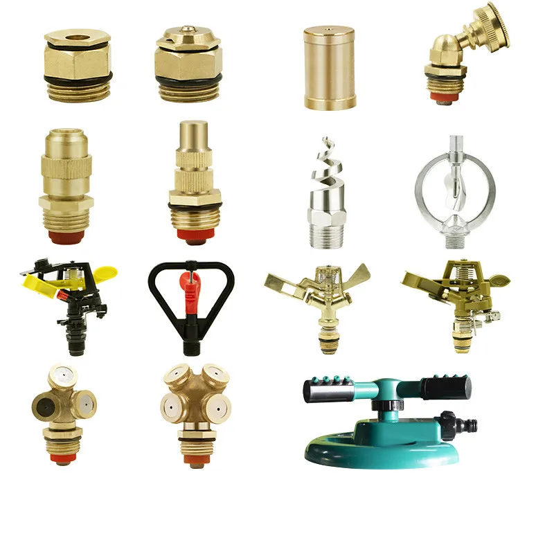 

garden rotating 360 degree automatic watering sprinkler Atomizing spray nozzle Irrigation cooling turf lawn,F20057