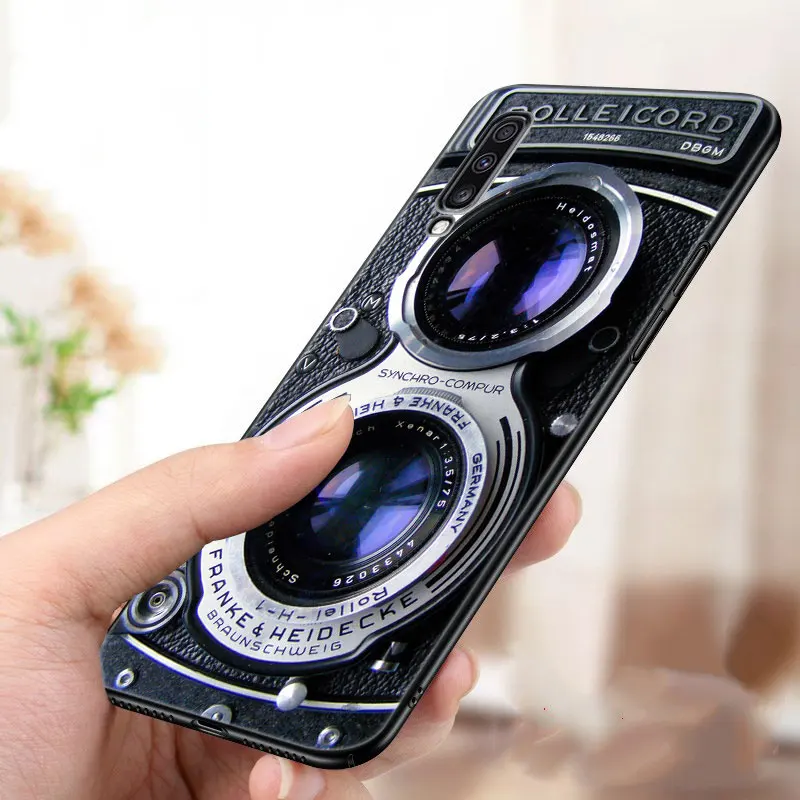 Чехол в стиле ретро для Samsung Galaxy A01 Core A03S A10 A20E A21 A30 A40 A42 A82 A90 A6 A7 A9 A8 Plus 2018 | Мобильные