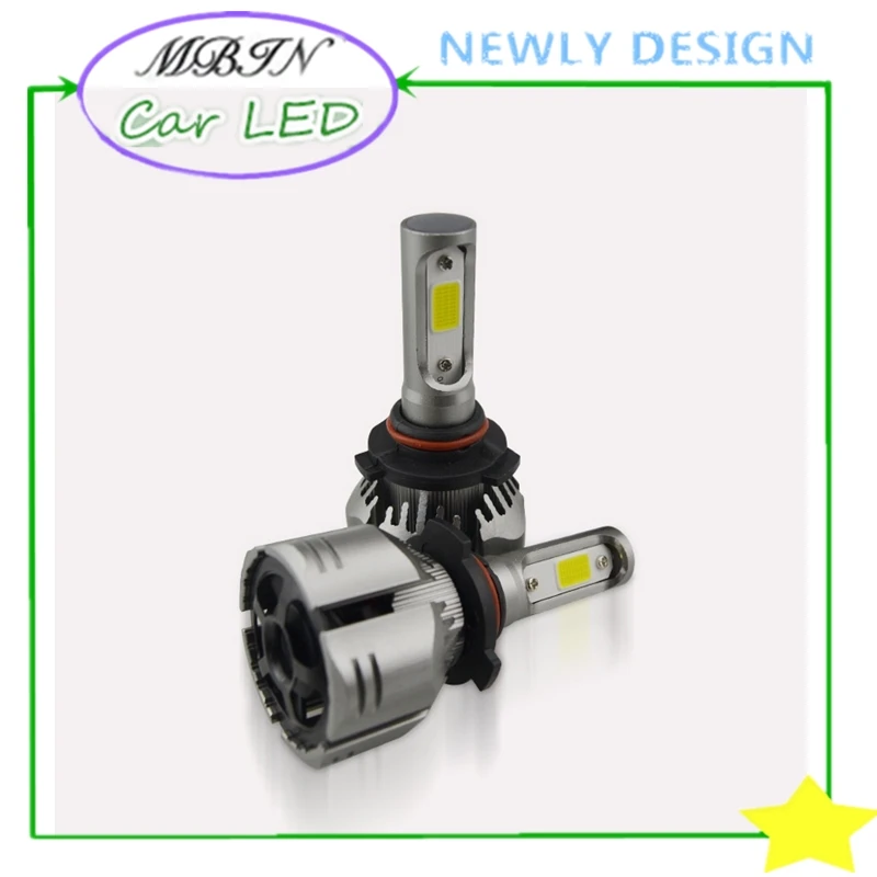 Горячая Распродажа COB универсальный автомобиль фар дальнего света передние