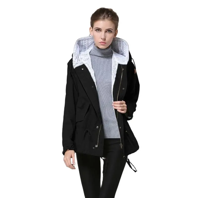 Новое поступление 2017 дышащий простой тренчкот с узором в клетку для унисекс