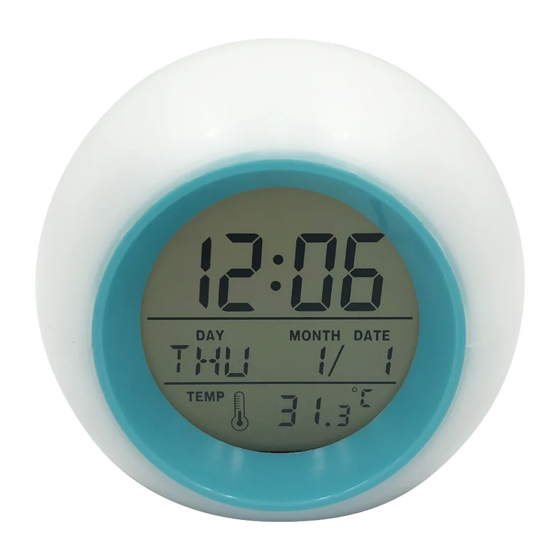 Многофункциональная цветная Хлопушка с будильником лампа для сна светодиодный