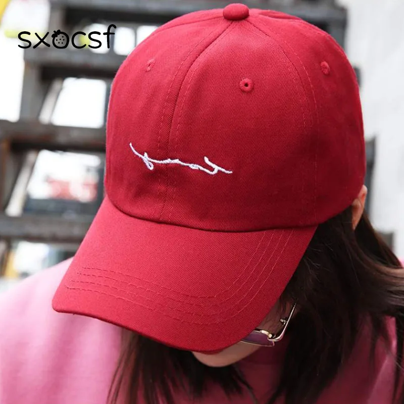 2019 Повседневная хлопковая бейсболка Бейсболка унисекс из хлопка с вышитыми