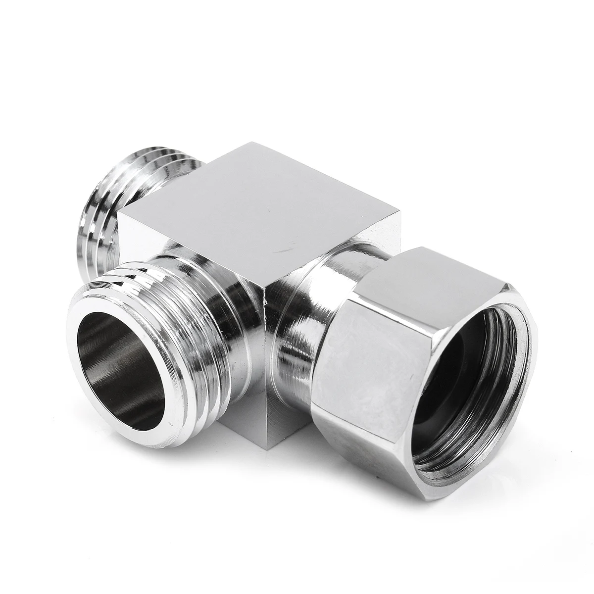 3 Way G 1/2 ''латунный душевой клапан угловой Т-адаптер для ванной картриджи крана