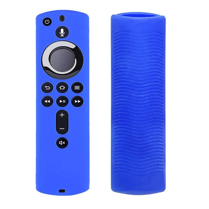Protective Case 5.9 Inch Cover Silicone Sleeve Shockproof Anti-Slip Replacement for Amazon Fire TV Stick 4K Remote Control1## | Дом и сад