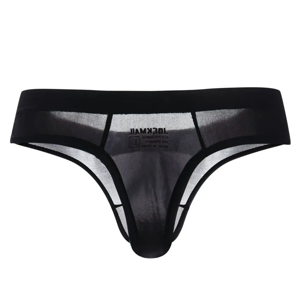 Бикини JOCKMAIL мужское ультратонкое пикантное нижнее белье для геев однотонные