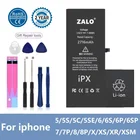 Сменный аккумулятор большой емкости для iPhone 5 5S 5C se 6 plus 6s Plus 7 8 x xs xr xs max, Высококачественная усиленная батарея apple
