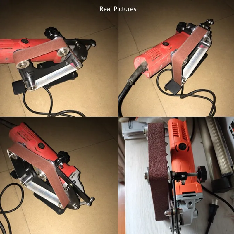 

M10 Electric Iron Angle Grinder Sanding Belt Adapter Grinding Polishing Machine Accessories Sanding Machine Belt Sander Adapter