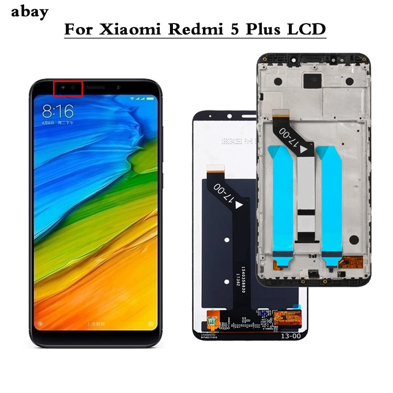 Дисплейный модуль для смартфона Xiaomi Redmi 5 Plus 99 '' с рамкой/без рамки | Мобильные