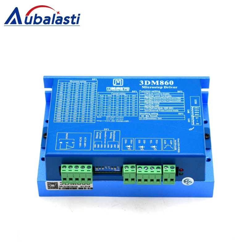 3 фазный цифровой Драйвер шагового двигателя 3DM860 входное напряжение DC30 110V AC24 80V