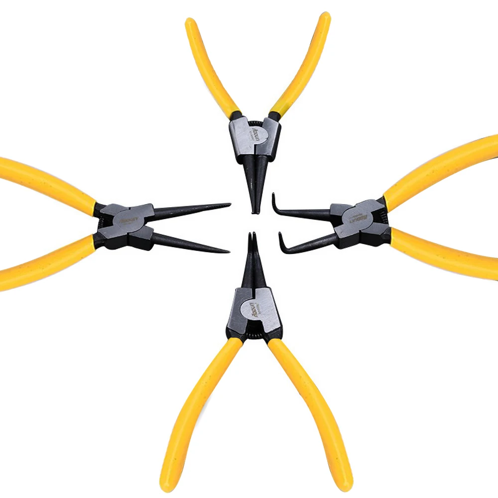 

7 Inch Circlip Pliers Portable Internal External Pliers Retaining Clips Multifunctional Snap Ring Circlip Pliers Repair Tool
