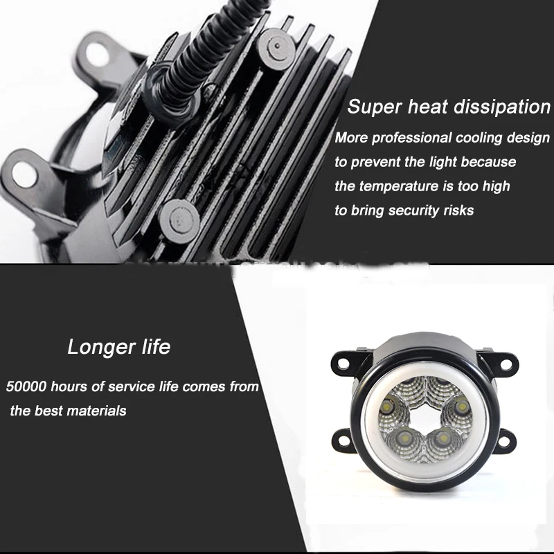 Супер яркий производитель 3 5 дюймовый круглый светодиодный фонарь светильник 12V