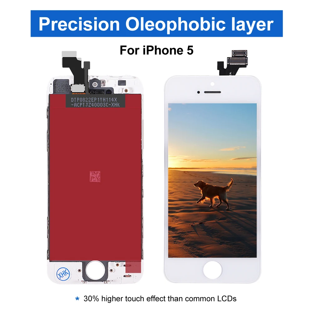 ЖК дисплей для iPhone 5 5s сенсорный экран сменный дигитайзер в сборе 6c без мертвых