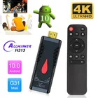 ТВ-приставка X96 S400, 4K, Android 10,0, Allwinner H313, 4 ядра, 2,4 ГГц, Wi-Fi, 2 + 16 Гб