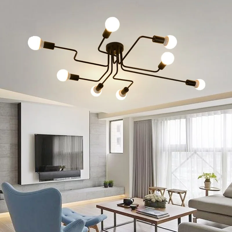 Светодиодный светильник люстра винтажный светодиодный промышленный для кухни