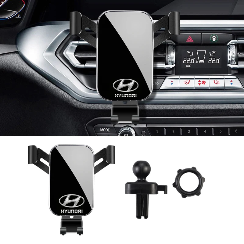 Автомобильный держатель для телефона Gravity Hyundai I20 I30 IX35 I40 Getz Tucson Veloster Sonata Elantra SantaFe |