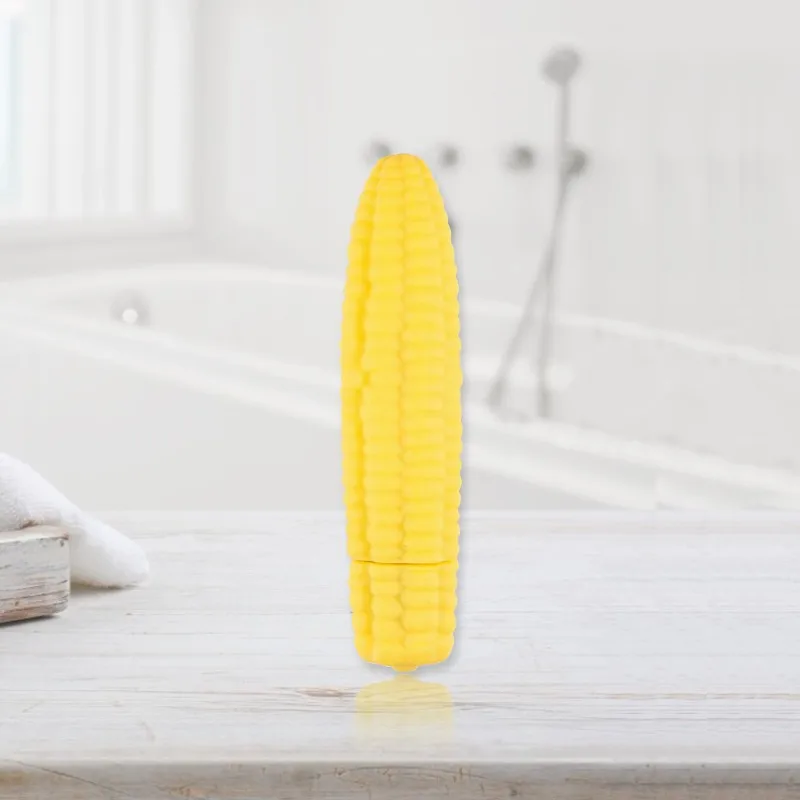 Унисекс силиконовый вибратор &quotКукуруза&quot Сильная вибрационная Анальная