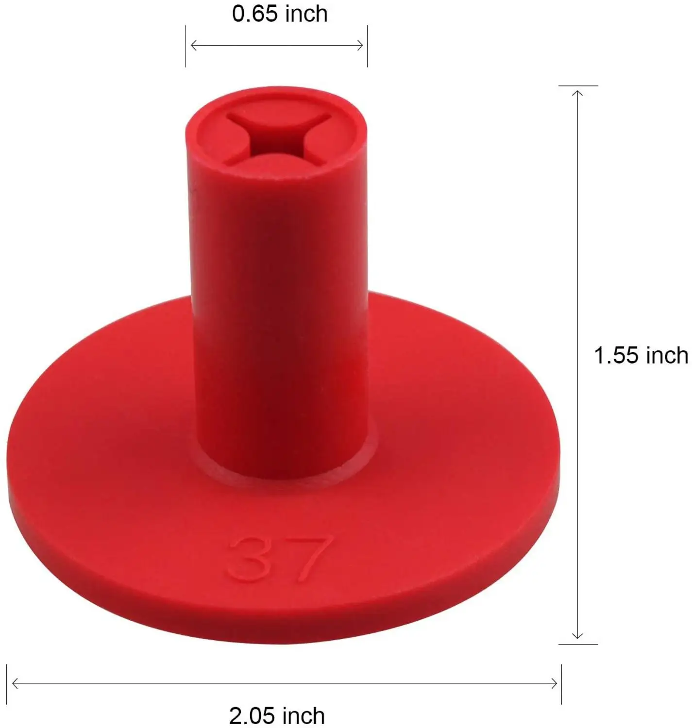 Резиновый держатель для гольф-тройников CRESTGOLF прочные резиновые тренировочные