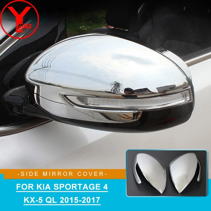 YCSUNZ ABS хромированная крышка зеркала заднего вида для kia sportage 4 2017 ql kx5 2016 Запчасти