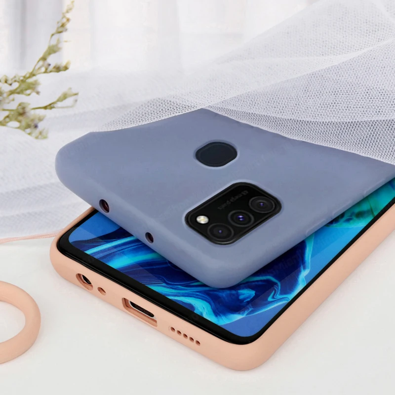 Для Samsung Galaxy Note 10 S10 Lite чехол мягкий жидкий Силиконовый противоударный бампер для