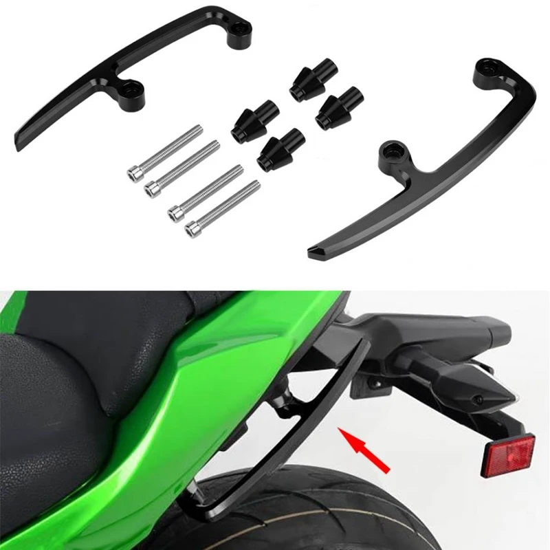 Мотоцикл Cnc Алюминиевый задний поручень сиденье для пассажирского рельса ручка